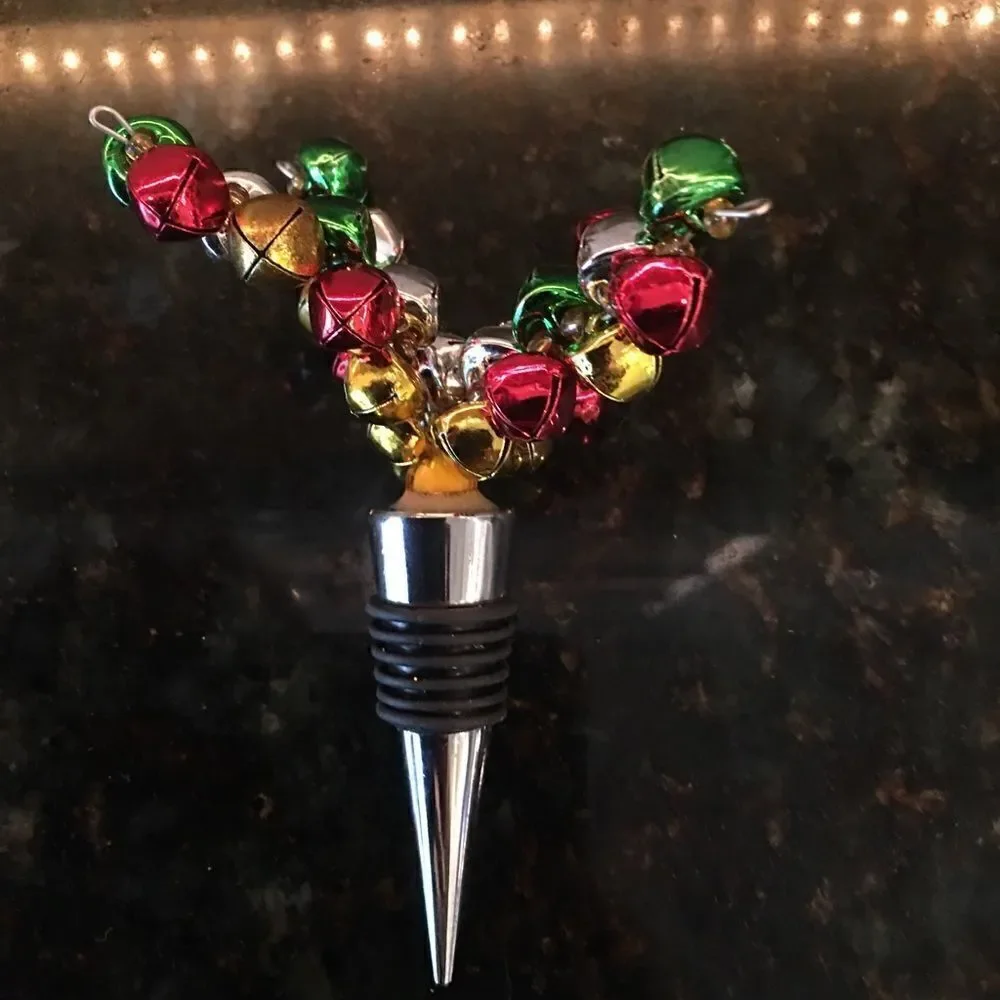 JINGLE BELLS Wine Bottle Topper!